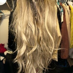 Gorgeous Blonde REAL HAIR Wig